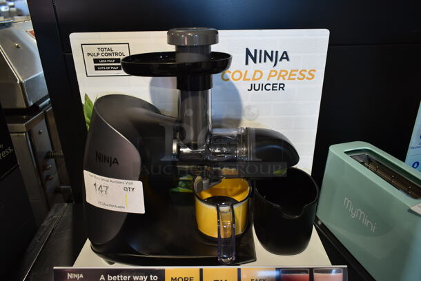 Ninja Metal Countertop Cold Press Juicer. Store Display Unit. - Image 3 of 5