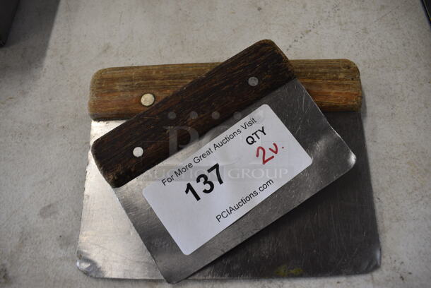2 Metal Dough Dividers. 8x1x6, 6x1x4.5. 2 Times Your Bid! - Image 3 of 3