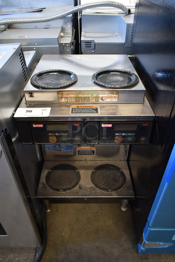 Bunn AXIOM 2/2 TWIN Stainless Steel Commercial 4 Burner Coffee Machine. 120/208-240 Volts, 1 Phase. - Image 1 of 6