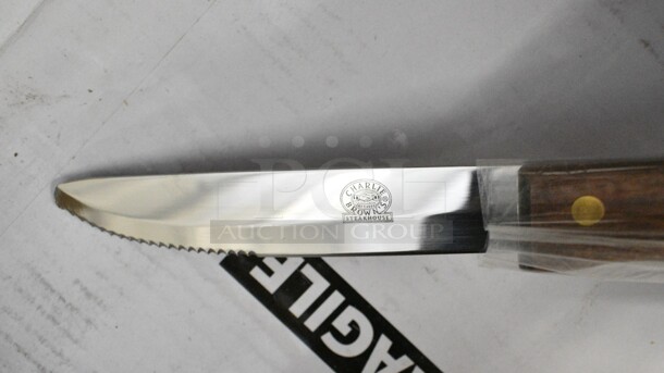 6 BRAND NEW! Boxes Including 10055817 Steak Knives, 6 Browne 57.3180 Eclipse Spoons. 6 Times Your Bid!  - Image 4 of 9