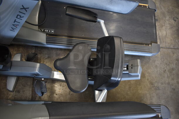 Matrix Commercial Floor Style Stationary Exercise Bicycle. Cannot Test Due To Missing Power Cord - Image 4 of 5