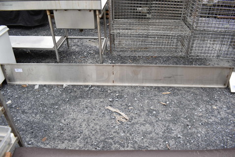 Stainless Steel Shelf. 124x14x13