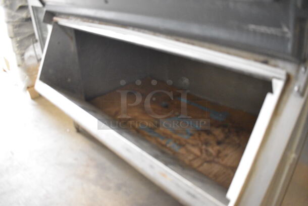 Scotsman Model FME1200AE-3A Stainless Steel Commercial Ice Machine Head on Follett Stainless Steel Commercial Ice Bin. 208/230 Volts, 3 Phase. 60x40x87 - Image 6 of 8