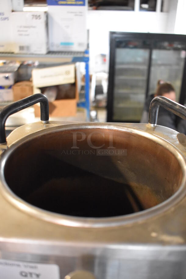 Stainless Steel Satellite. Missing Lid. 9x15x11 - Image 5 of 6