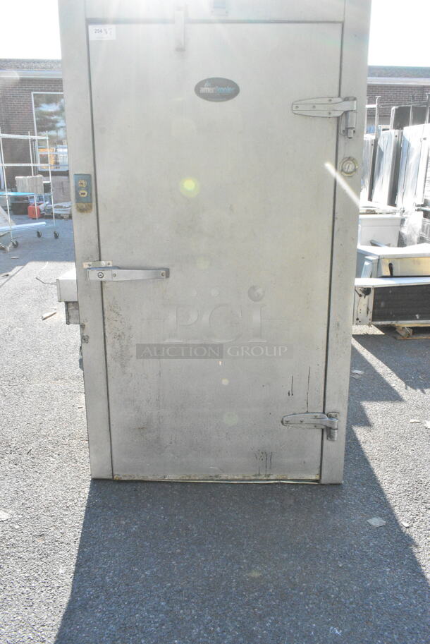 10x14x8 Amerikooler Walk In Box w/ LET120BWMC6K 208-230 Volt, 1 Phase Evaporator and Compressor.  Information Provided By The Consignor But Not Verified By PCI Auctions. Picture of the Unit Before Removal Is Included In the Listing. - Image 3 of 12