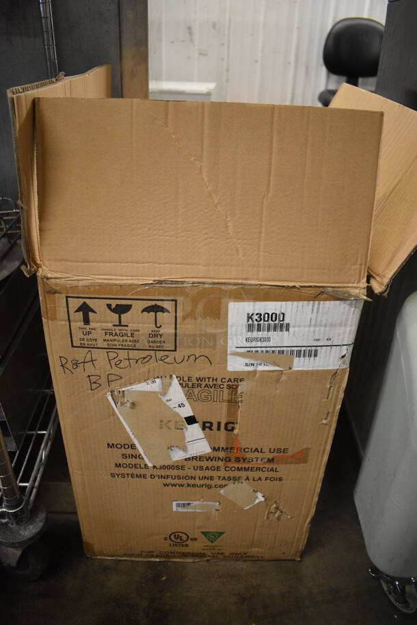 BRAND NEW IN BOX! Keurig Model K3000SE Countertop Single Cup Coffee Machine. 12x19x17.5 - Image 8 of 8