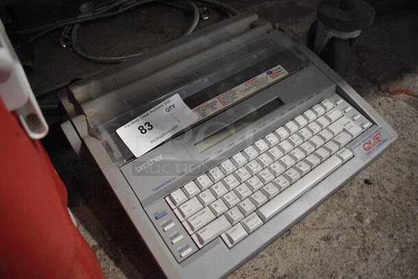 Brother GX-9500 Countertop Word Processing Typewriter. 16x16x6 - Image 2 of 4