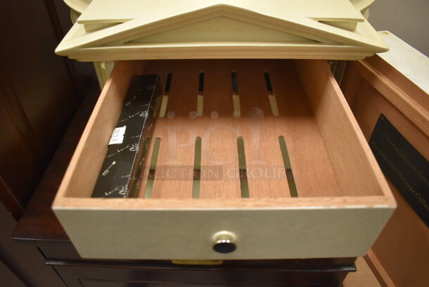 The American Heritage Colletion Series Montecristo Humidor Jefferson Memorial Architectural Building Replica. - Image 10 of 12