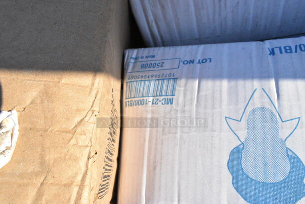 20 BRAND NEW Boxes Including 395TO9121 EcoChoice 9" x 12" x 3" Bagasse 1 Compartment Take-Out Container - 150/Case, 395TO993 EcoChoice 9" x 9" x 3" Compostable Sugarcane / Bagasse 3 Compartment Takeout Container - 200/Case. 20 Times Your Bid!  - Image 2 of 12