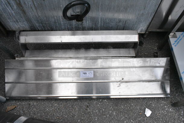 4 Various Metal Pieces Including Tray Slide. Includes 30x22x34. 4 Times Your Bid!  - Image 1 of 4
