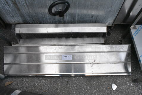 4 Various Metal Pieces Including Tray Slide. Includes 30x22x34. 4 Times Your Bid! 