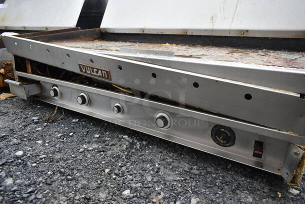 Vulcan Stainless Steel Commercial Countertop Electric Powered Flat Top Griddle. 240 Volts. - Image 5 of 6