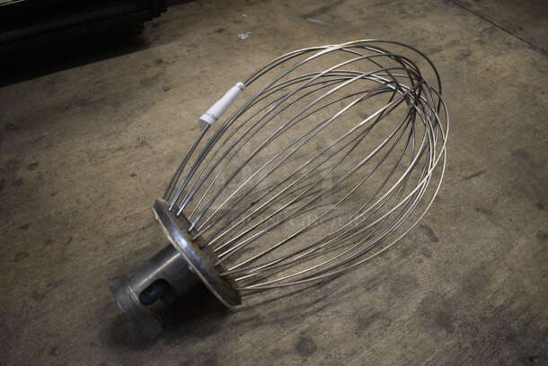 Metal Commercial 30 Quart Whisk Attachment for Mixer. 9x9x16 - Image 2 of 3