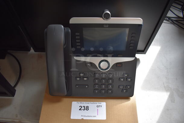 2 BRAND NEW IN BOX! Cisco CP-8845 Corded Office Telephones. 10x9x5. 2 Times Your Bid! - Image 6 of 8