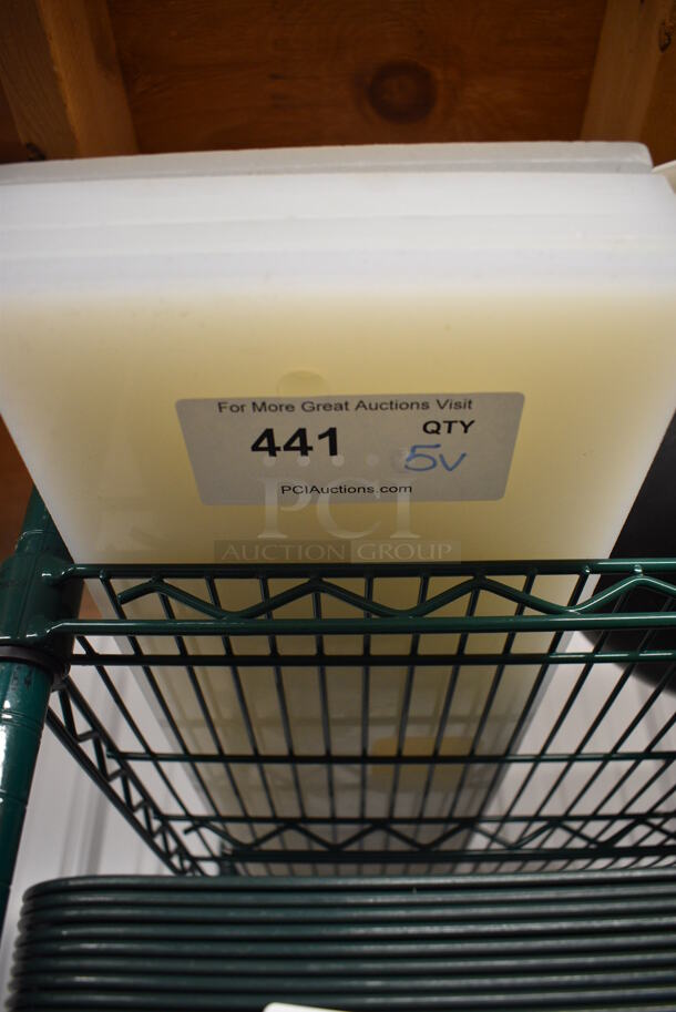 5 Various White Cutting Boards for Subway Sub Make Line. 30x8x0.5, 23x8x0.5. 5 Times Your Bid! - Image 3 of 3