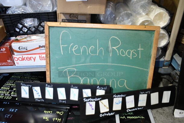 8 Various Signs Including Blackboards. 8 Times Your Bid!  - Image 3 of 9