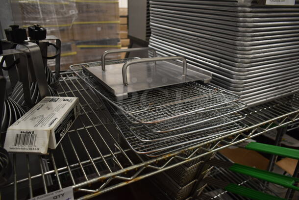 ALL ONE MONEY! Lot of Various Items Including Scrapers and Cooling Racks - Image 5 of 6
