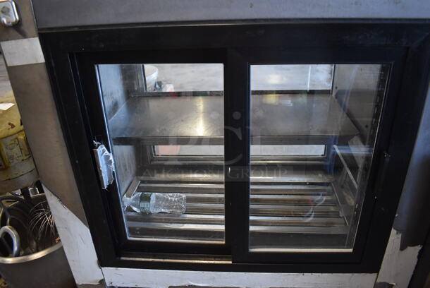 Cooltech CUSTOM-36GL Stainless Steel Commercial 2 Door Cooler Merchandiser. 120 Volts, 1 Phase. 36x24x43. Tested and Working! - Image 3 of 6