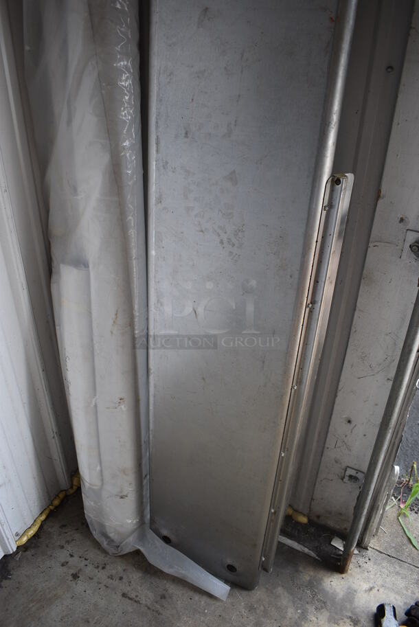 ALL ONE MONEY! Lot of Stainless Steel Shelf and Screen. Includes 84x12x4 - Image 3 of 4