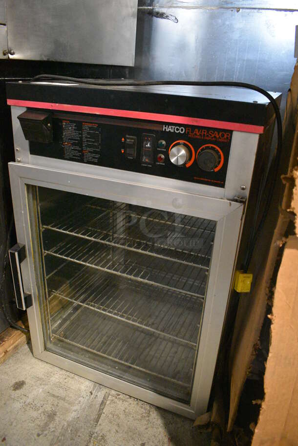 Hatco Flav-r-Savor Metal Commercial Countertop Merchandising Display Case Warmer w/ Metal Rack. 23x23x33. Tested and Working! - Image 2 of 6