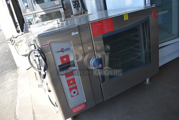 Cleveland Model OGS-6.20 Stainless Steel Commercial Natural Gas Combitherm Convection Oven w/ View Through Door. 75,700 BTU. 48x41x38 - Image 3 of 6