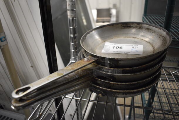 5 Metal Skillets. 14.5x8.5x1.5. 5 Times Your Bid!