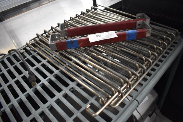 ALL ONE MONEY! Lot of Pieces for Full Size Convection Oven; 2 Handles and 4 Side Rack Holders.  - Image 2 of 3