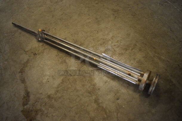 Metal Commercial Plunger for Dough Dropper. 2x2x23 - Image 2 of 3