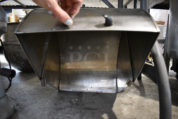 Metal Roll Top Lid. 14x22x11 - Image 2 of 3