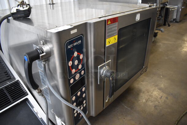2011 Alto Shaam 7.14 ES Stainless Steel Commercial Electric Powered Combitherm Convection Oven w/ View Through Door and Metal Oven Racks. 208-240 Volts, 3 Phase. 42x40x32 - Image 3 of 8