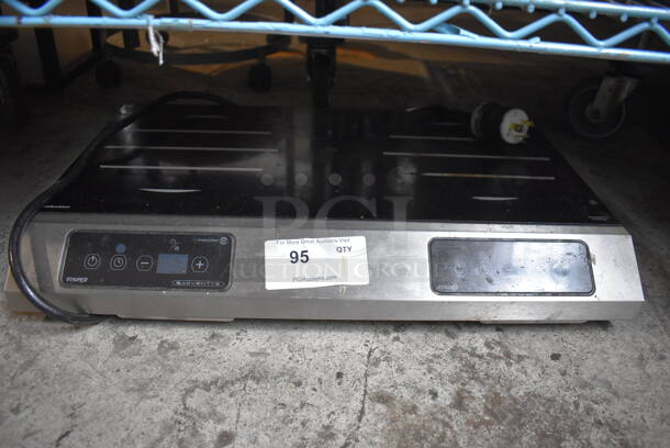 Equipex GL23500 Stainless Steel Commercial Countertop Electric Powered 2 Burner Induction Range. 208/240 Volts, 1 Phase. - Image 1 of 6