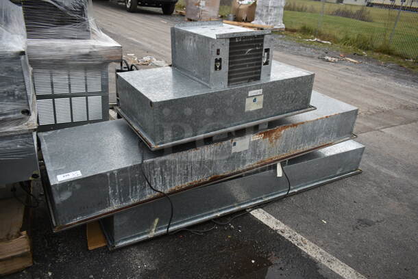 3 Stainless Steel Commercial Refrigerated Cold Pan Drop Ins Including Delfield 8145 and Two 8187. 3 Times Your Bid!