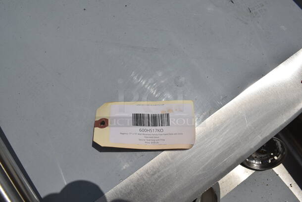 BRAND NEW SCRATCH AND DENT! Regency 600DDT48L 16 Gauge 4' Soiled / Dirty Dish Table - Left Drainboard.  - Image 5 of 6