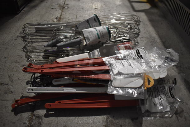 ALL ONE MONEY! Crate of Various BRAND NEW Items Including Whisks and Poly Spatulas - Image 6 of 7