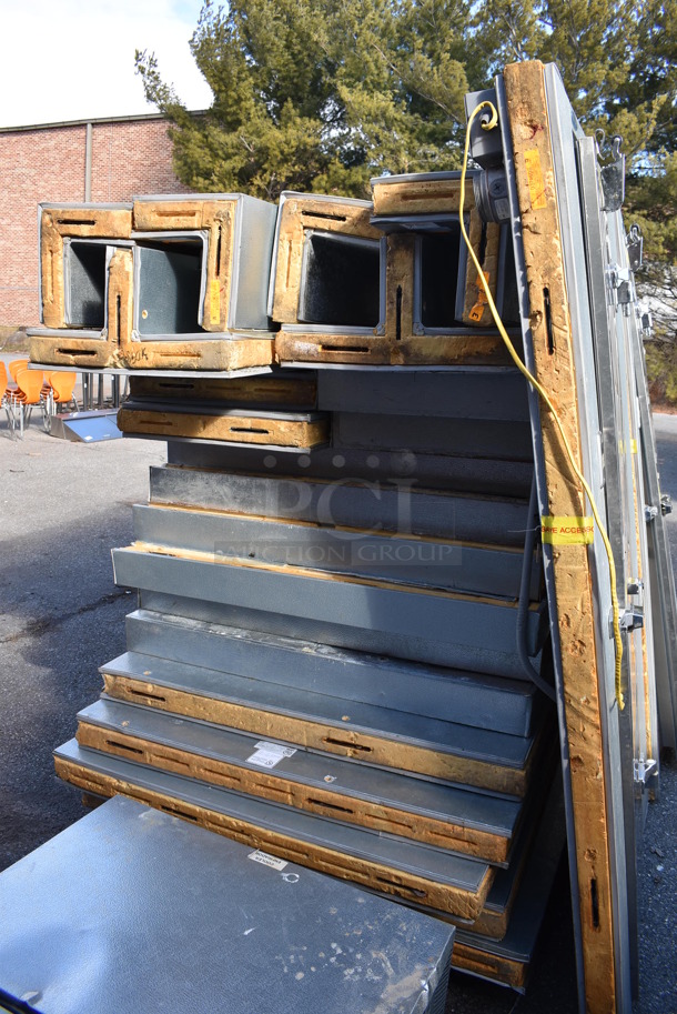 2 Norlake SELF CONTAINED Walk In Boxes; 6'x6'x7.5' Walk In Freezer w/ Copeland Compressor and Norlake Condenser and 6'x8'x7.5' Cooler w/ Copeland Compressor and Norlake CPB075DC-A Condenser. Both Walk Ins Come w/ Floors! 208-230 Volts, 1 Phase. 2 Times Your Bid! - Image 4 of 9