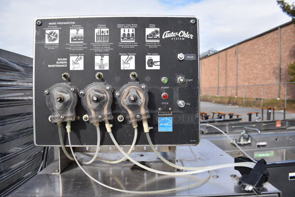 Auto Chlor AC Stainless Steel Commercial Dishwasher. 115 Volts, 1 Phase. 26x24x72 - Image 3 of 8