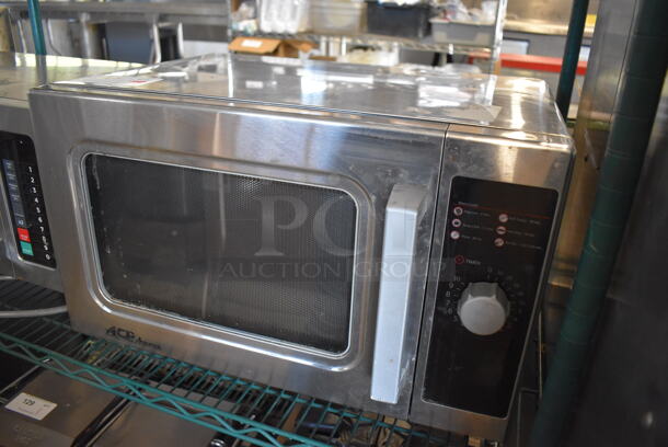 Amana ALD10D Stainless Steel Commercial Countertop Microwave Oven. 120 Volts, 1 Phase. 22x16x13 - Image 3 of 6