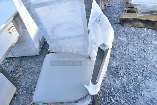 2 BRAND NEW SCRATCH AND DENT! Items Including Black Metal Dining Heigh Table and 257HS1026 Lavex Industrial 500 lb. Aluminum Hand Truck with Foldable Lip. 2 Times Your Bid!  - Image 3 of 3