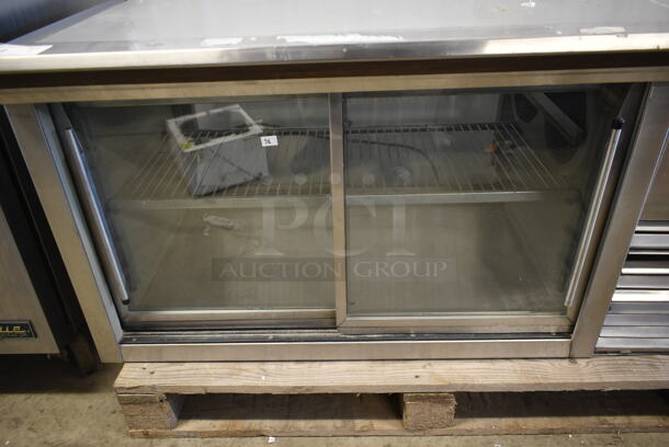Randell 40048 Stainless Steel Commercial 2 Door Cooler Merchandiser. 115 Volts, 1 Phase. Cannot Test Due To Cut Power Cord - Image 3 of 6