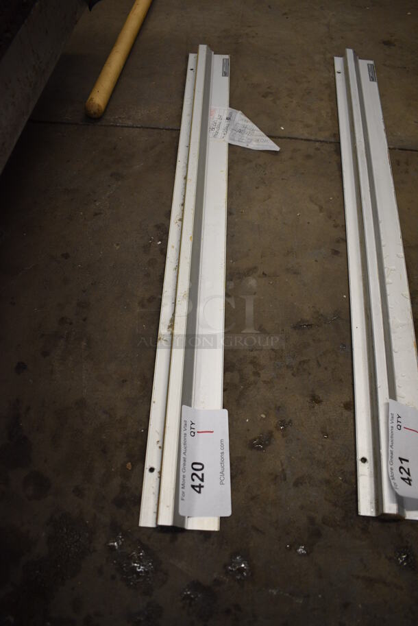 Metal Check Order Holding Rod. 30x1x3.5 - Image 2 of 2