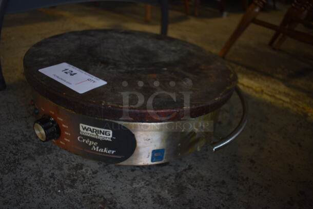 Waring WSC160 Stainless Steel Commercial Countertop Crepe Maker. 120 Volts, 1 Phase. 19x18x5 - Image 4 of 8
