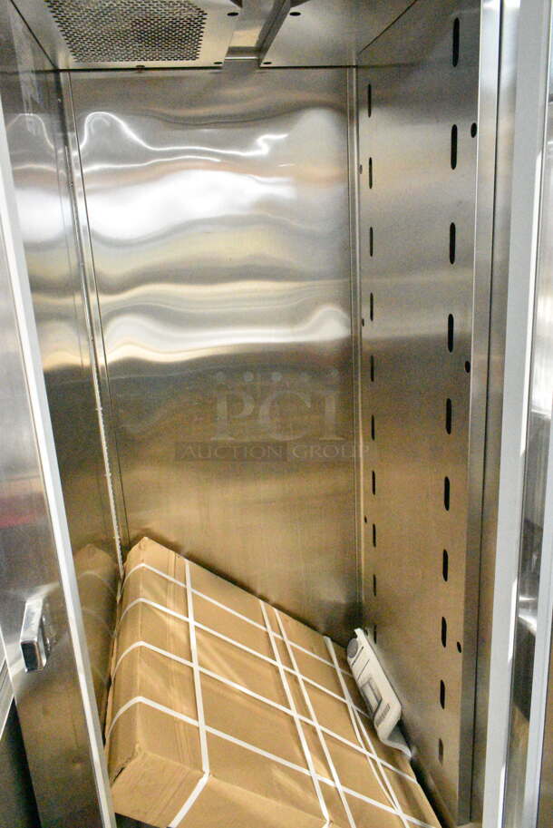 BRAND NEW! 2016 True STR1R-1S ENERGY STAR Stainless Steel Commercial Single Door Reach In Cooler. Tested and Working! - Image 3 of 7