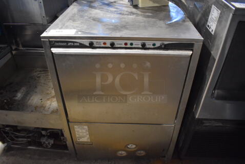 Jackson JPX-300 Stainless Steel Commercial Undercounter Dishwasher. 208 Volts, 1 Phase. 24x24x34