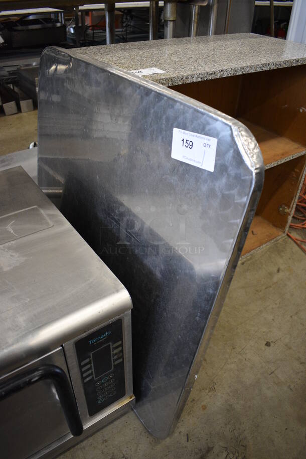 Chrome Finish Tabletop. 31.5x31.5x1 - Image 1 of 3