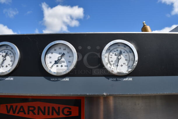 Douglas SD-20-ELEL Stainless Steel Commercial Floor Style Pot / Pan Washer. 480 Volts, 3 Phase. 50x36x70 - Image 9 of 10