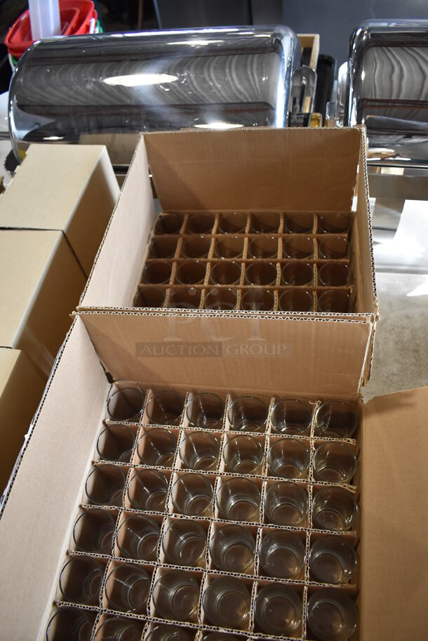 2 Boxes of 72 BRAND NEW Libbey 556 Heat Treated 5 oz Juice Glasses. 2.25x2.25x3.5. 2 Times Your Bid!  - Image 3 of 6