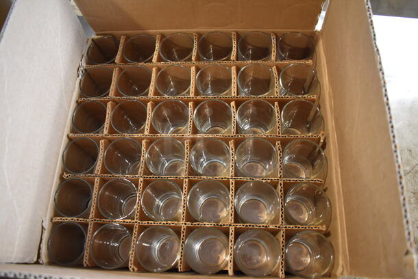 2 Boxes of 72 BRAND NEW Libbey 556 Heat Treated 5 oz Juice Glasses. 2.25x2.25x3.5. 2 Times Your Bid!  - Image 4 of 6