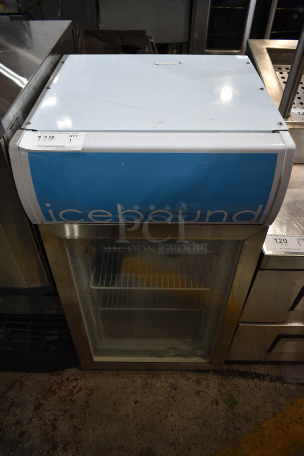 SD50B Metal Mini Cooler Merchandiser. 110-120 Volts, 1 Phase. Tested and Working!
