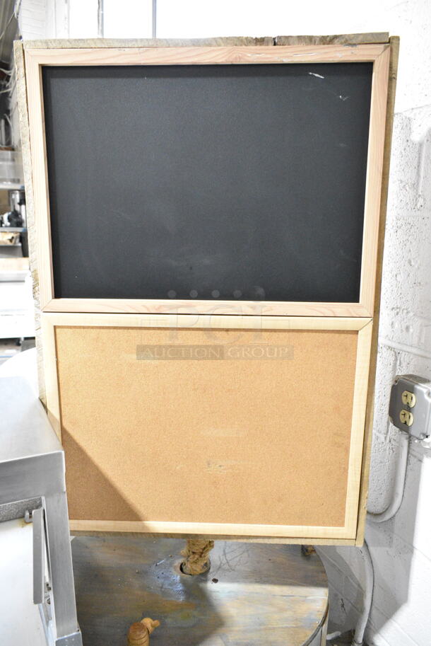 Sign on Barrel w/ Commercial Casters. - Image 6 of 6