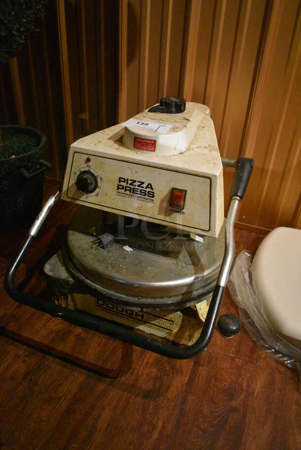 DoughPro DP1100 Metal Commercial Countertop Dough Press. 120 Volts, 1 Phase. 20x28x21. Item Was in Working Condition on Last Day of Business. (bar) - Image 3 of 6